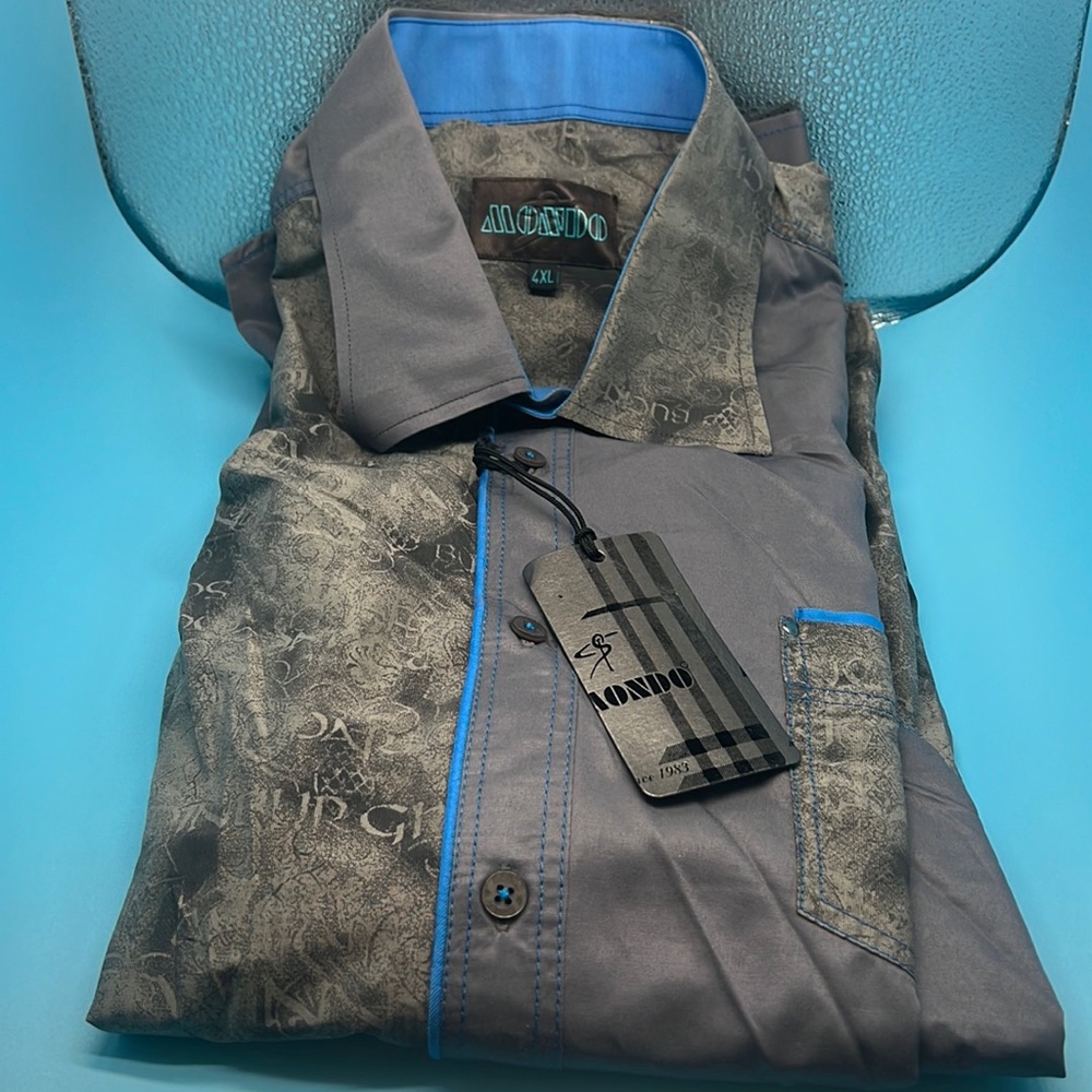 Mondo men’s button up shirt